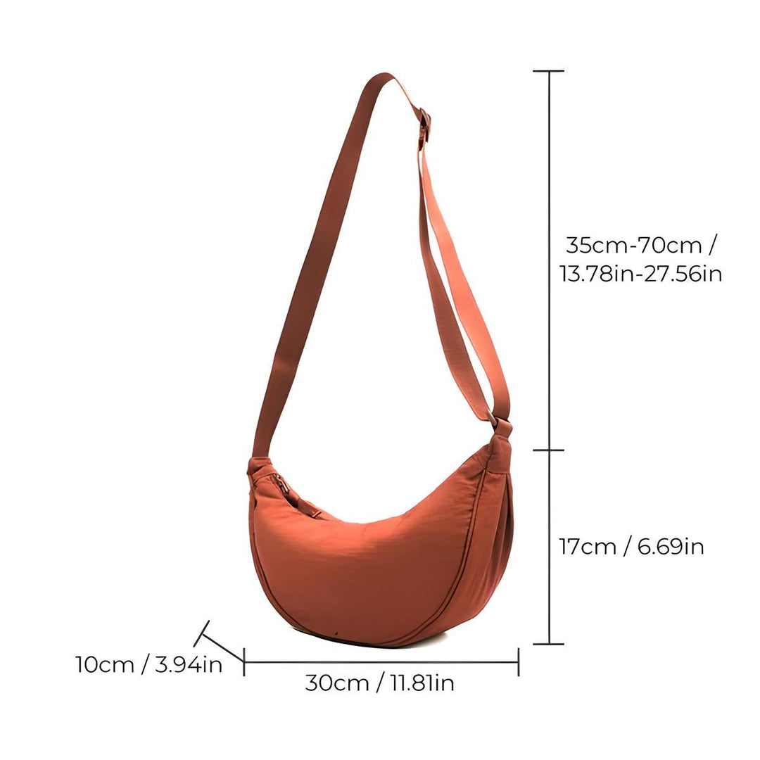 Chic Violett Knödel Crossbody Tasche für Frauen