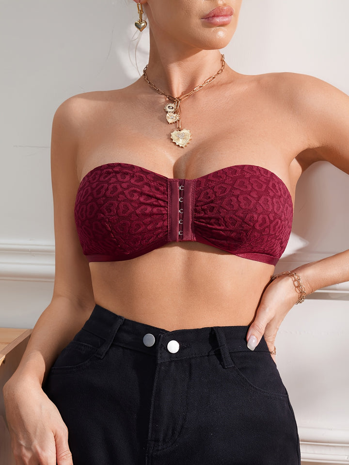 Trägerloser Push-Up-BH – Herzdesign & Bequemer Sitz