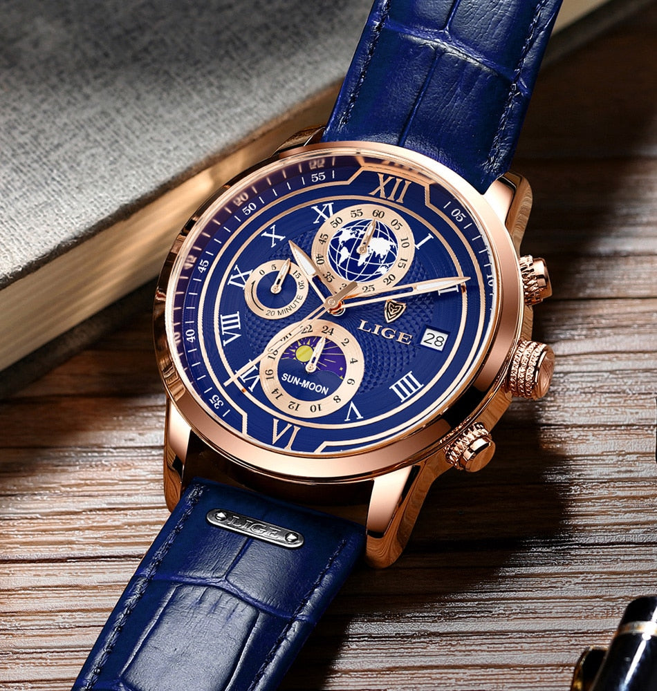 Premium-Chronographenuhr für Herren – Hochwertiges Design & präzise Zeitmessung