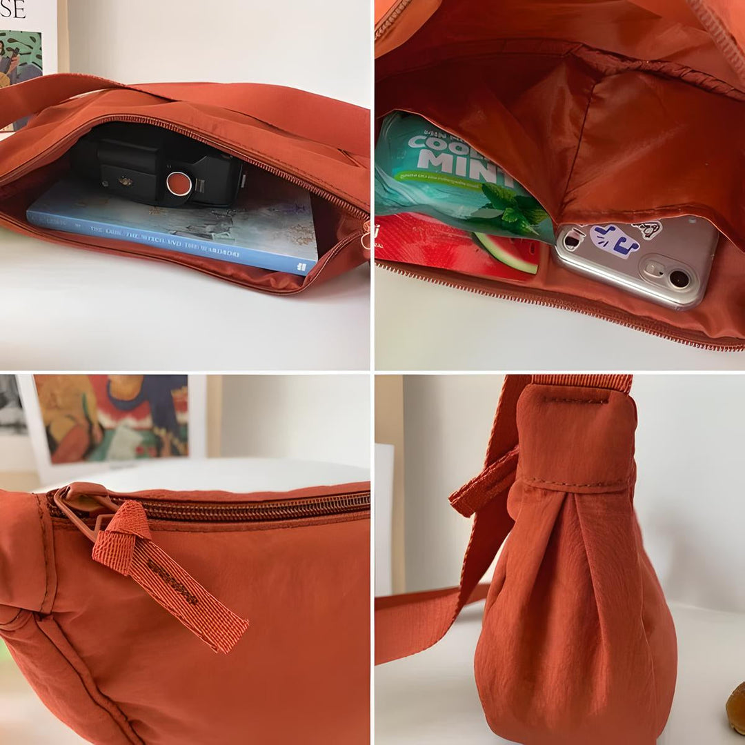 Chic Violett Knödel Crossbody Tasche für Frauen