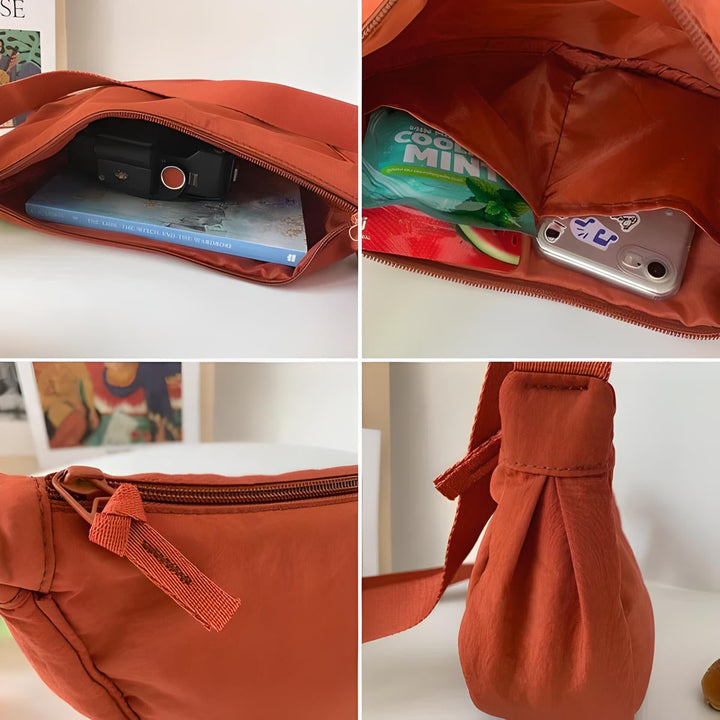 Chic Violett Knödel Crossbody Tasche für Frauen