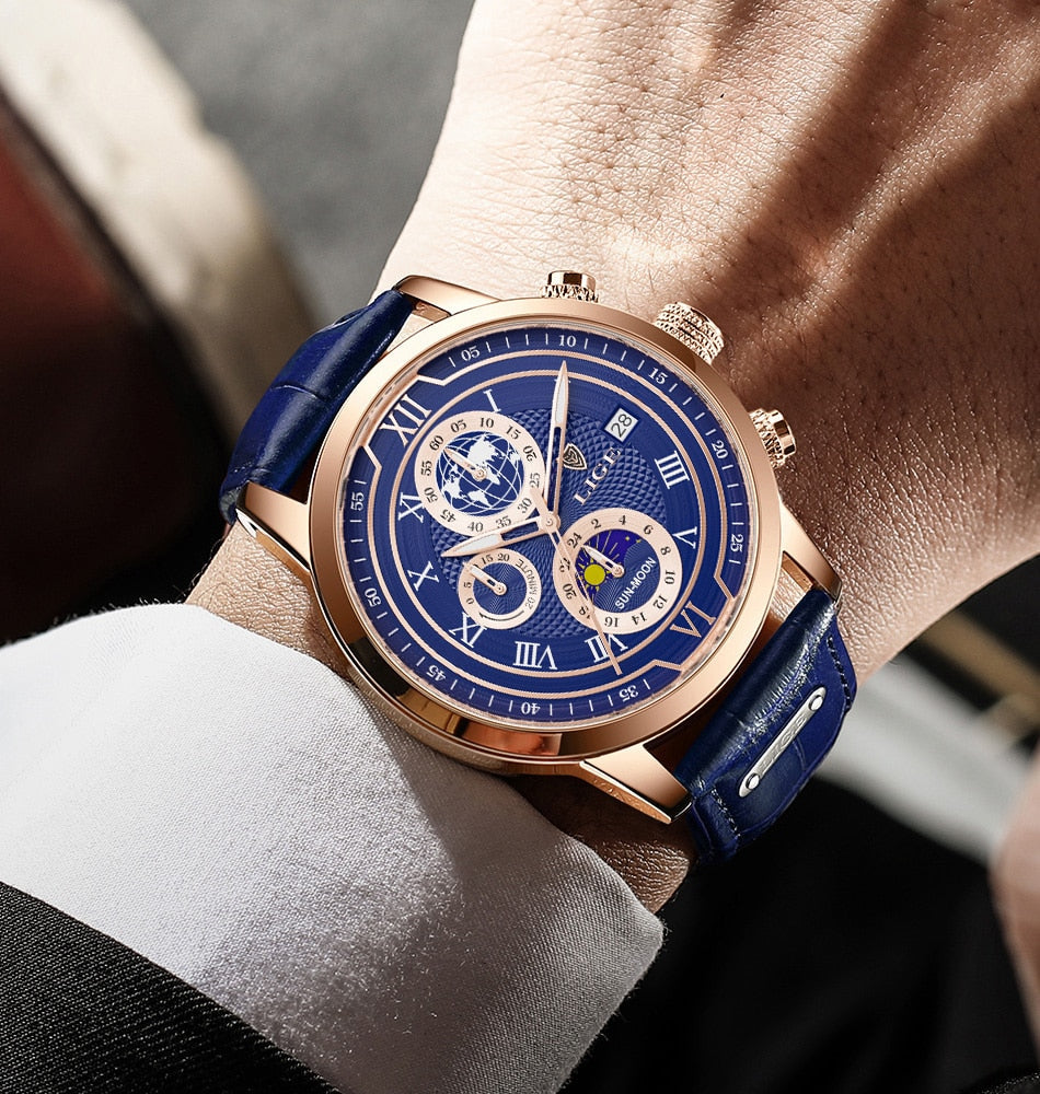 Premium-Chronographenuhr für Herren – Hochwertiges Design & präzise Zeitmessung