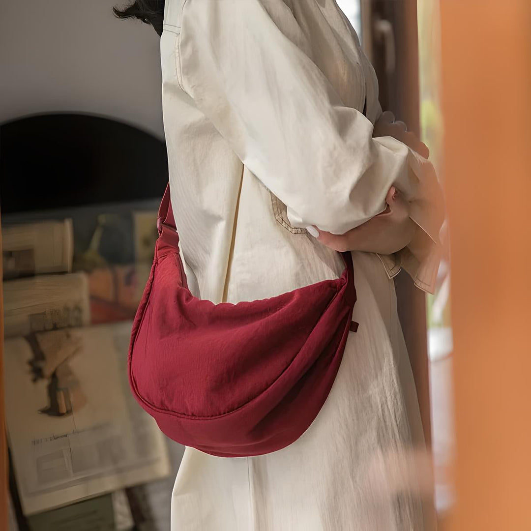 Chic Violett Knödel Crossbody Tasche für Frauen