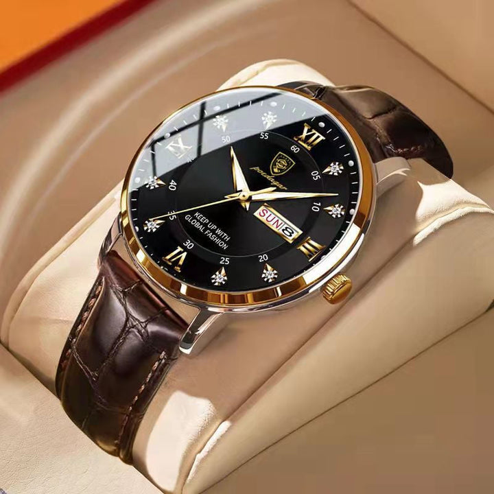 Wasserdichte Herrenuhr – Robust. Elegant. Verlässlich.