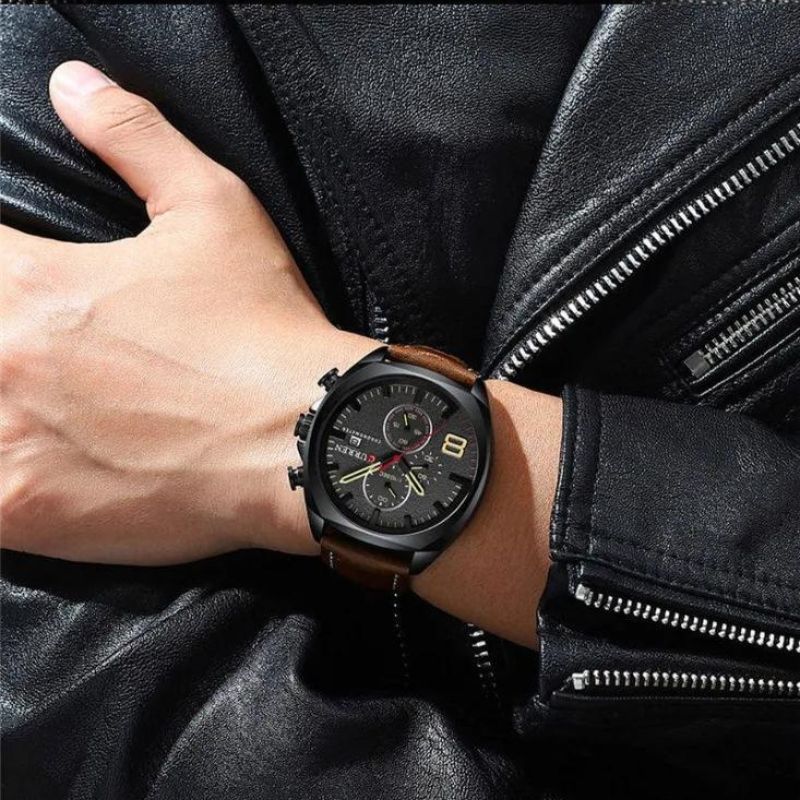 Robuste Militär-Sportuhr mit Chronograph – Wasserdicht & Stoßfest