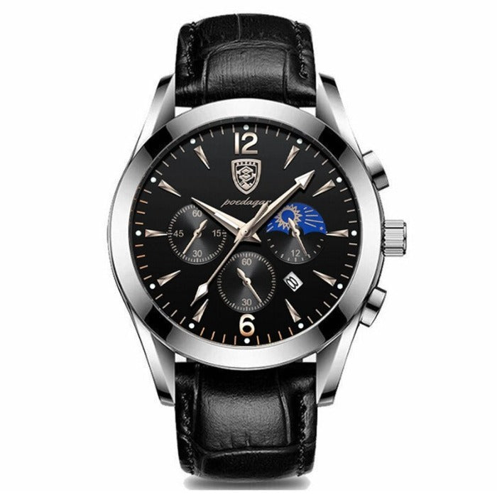 Moderne Herrenuhr im minimalistischen Design – Stilvoll & vielseitig tragbar