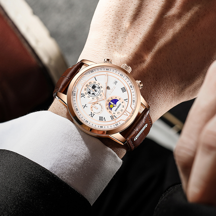 Premium-Chronographenuhr für Herren – Hochwertiges Design & präzise Zeitmessung