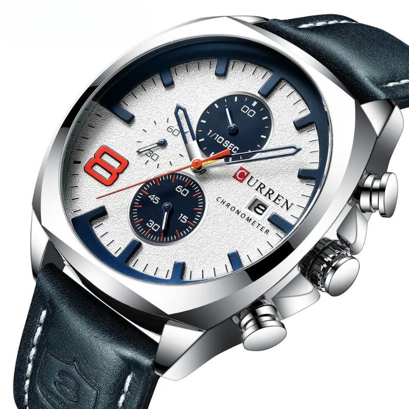 Robuste Militär-Sportuhr mit Chronograph – Wasserdicht & Stoßfest