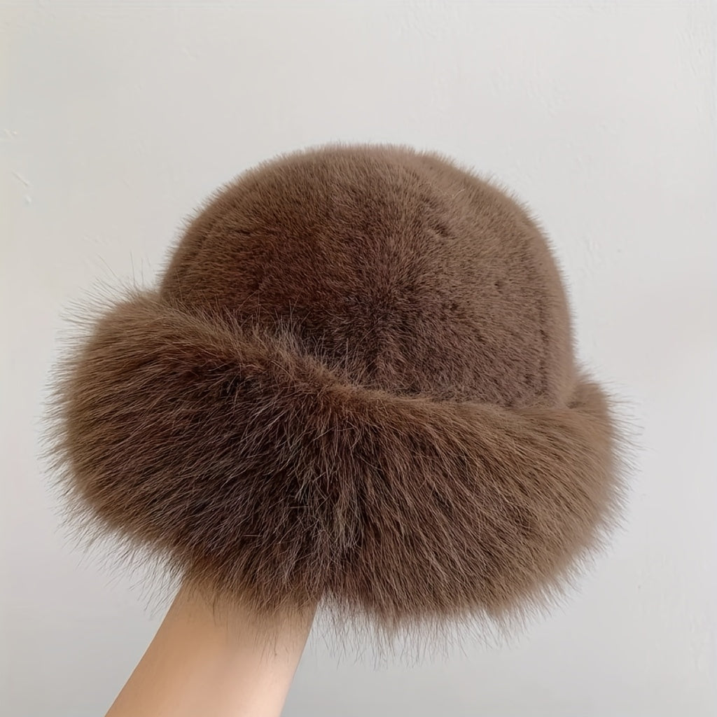 Nova Plüsch-Fleece Mongolenhut