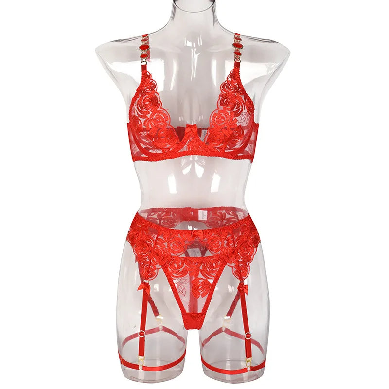 Ruby Ausgefallene Juwelen-Dessous