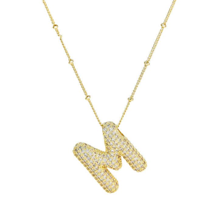 Savannah | Diamond Bubble Letter Halskette