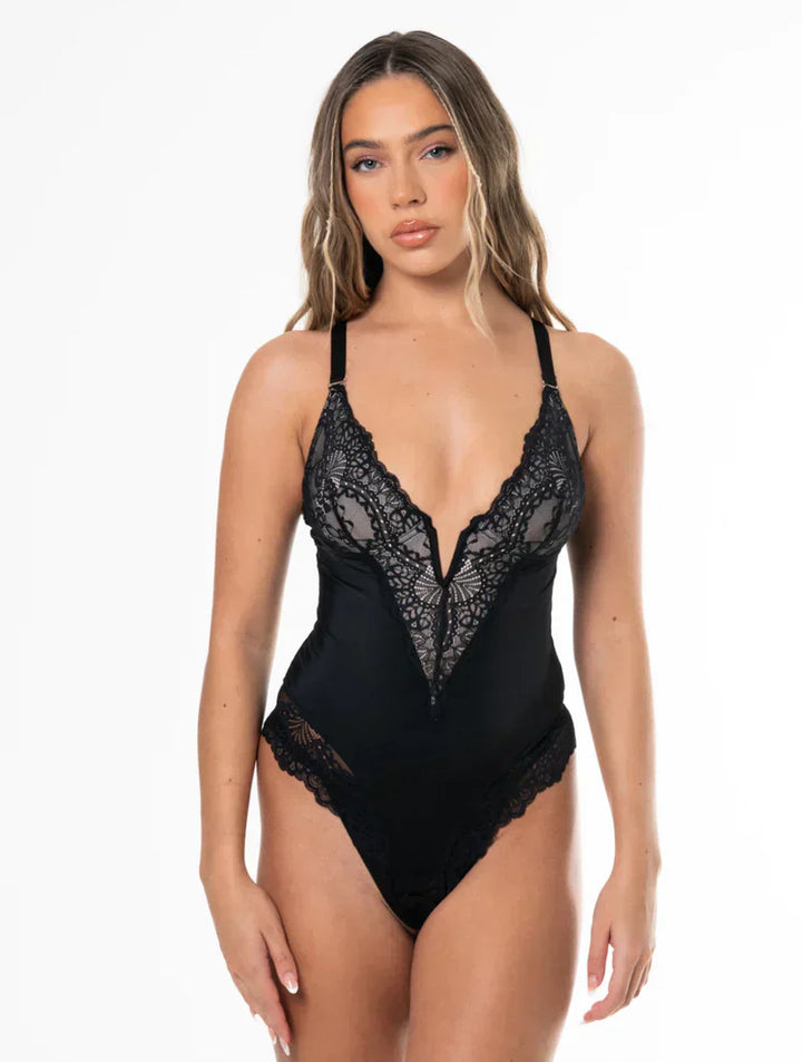 Sarah Spitzen-Shapewear-Bodysuit – Eleganz trifft auf Formgebung