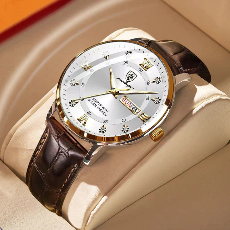 Wasserdichte Herrenuhr – Robust. Elegant. Verlässlich.
