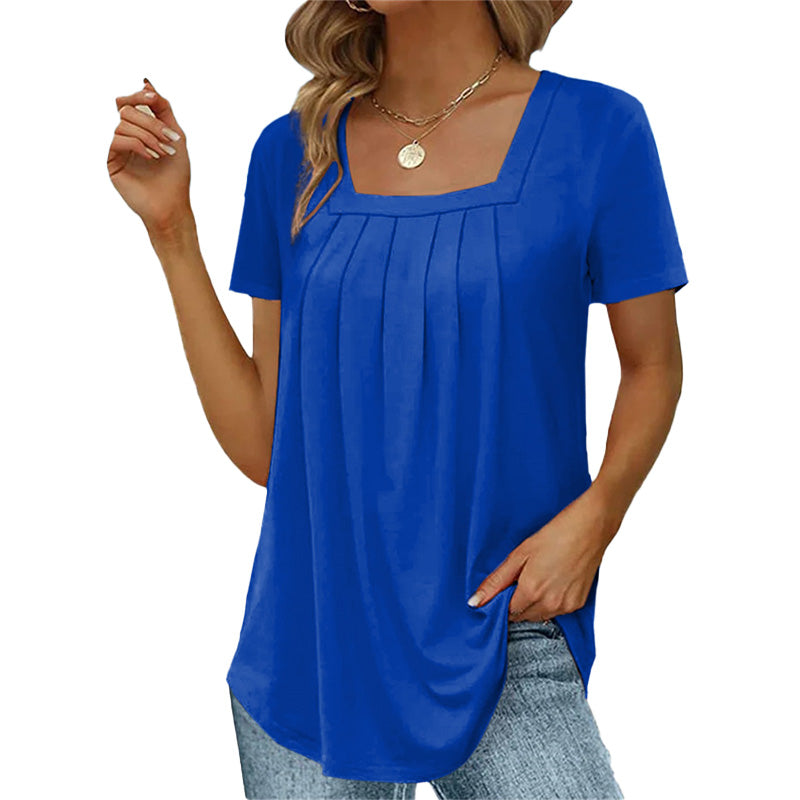 Livia  Elegante Plisseebluse – Für zeitlose Eleganz und stilvollen Komfort