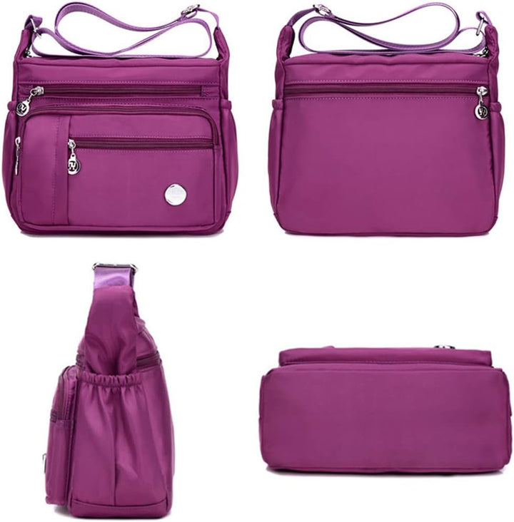 Eleanor | Stilvolle Multi-Pocket Anti-Diebstahl Crossbody Bag für ultimative Sicherheit