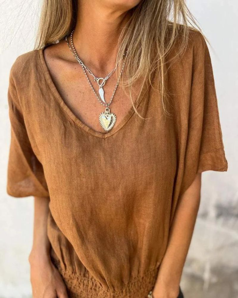 Celine Lässiges Sommertop – Für mühelose Eleganz an sonnigen Tagen
