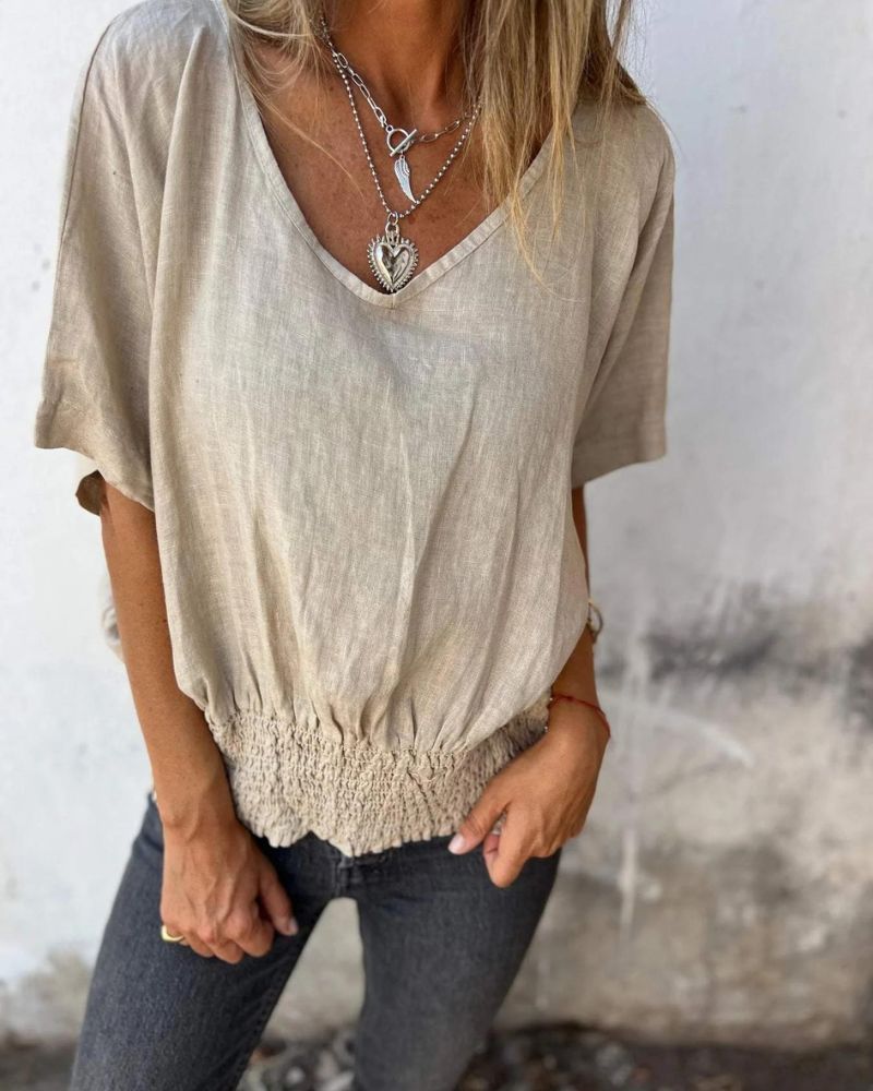 Celine Lässiges Sommertop – Für mühelose Eleganz an sonnigen Tagen
