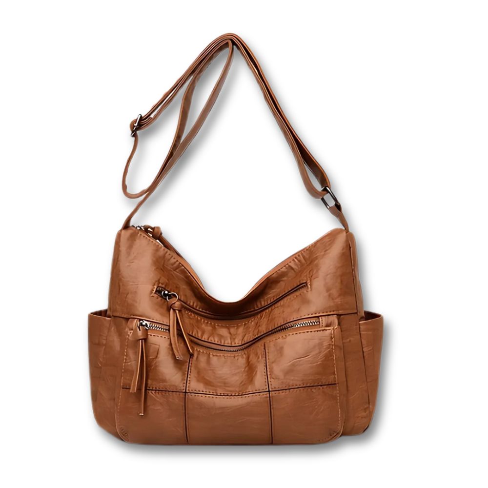 Schicke Mila Vintage PU Leder Crossbody Tasche