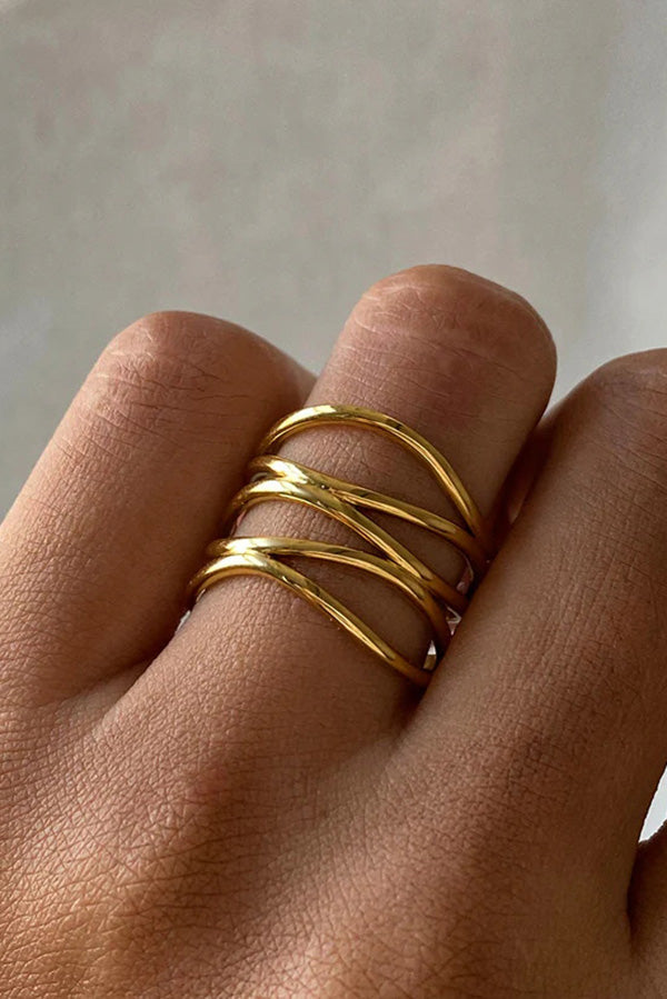 Catalina | Stilvoller Ring aus Edelstahl