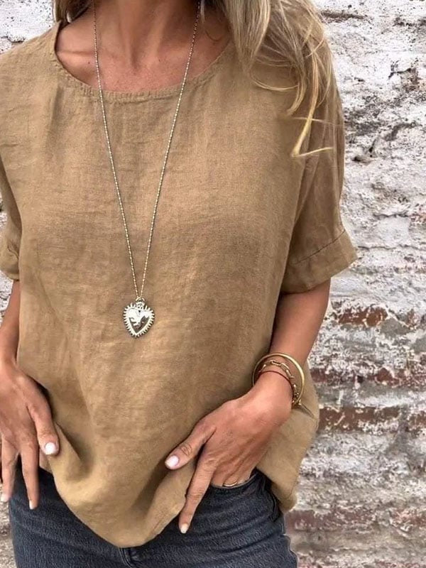 Violette Schickes Minimalistisches Top – Für zeitlose Eleganz und Komfort