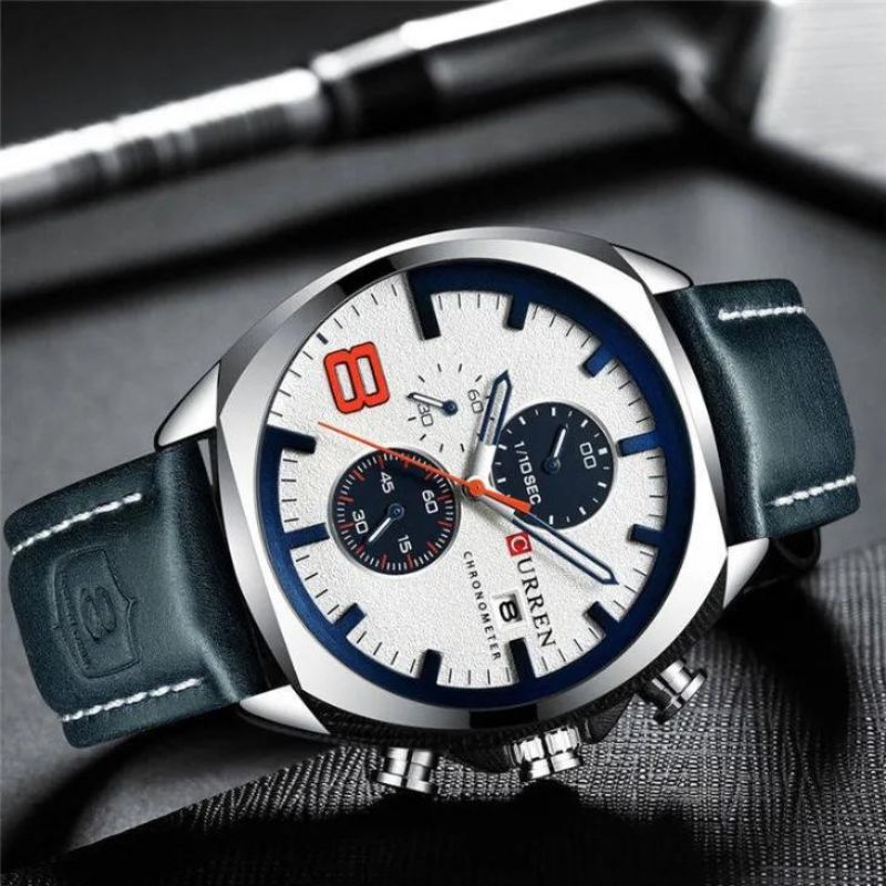 Robuste Militär-Sportuhr mit Chronograph – Wasserdicht & Stoßfest