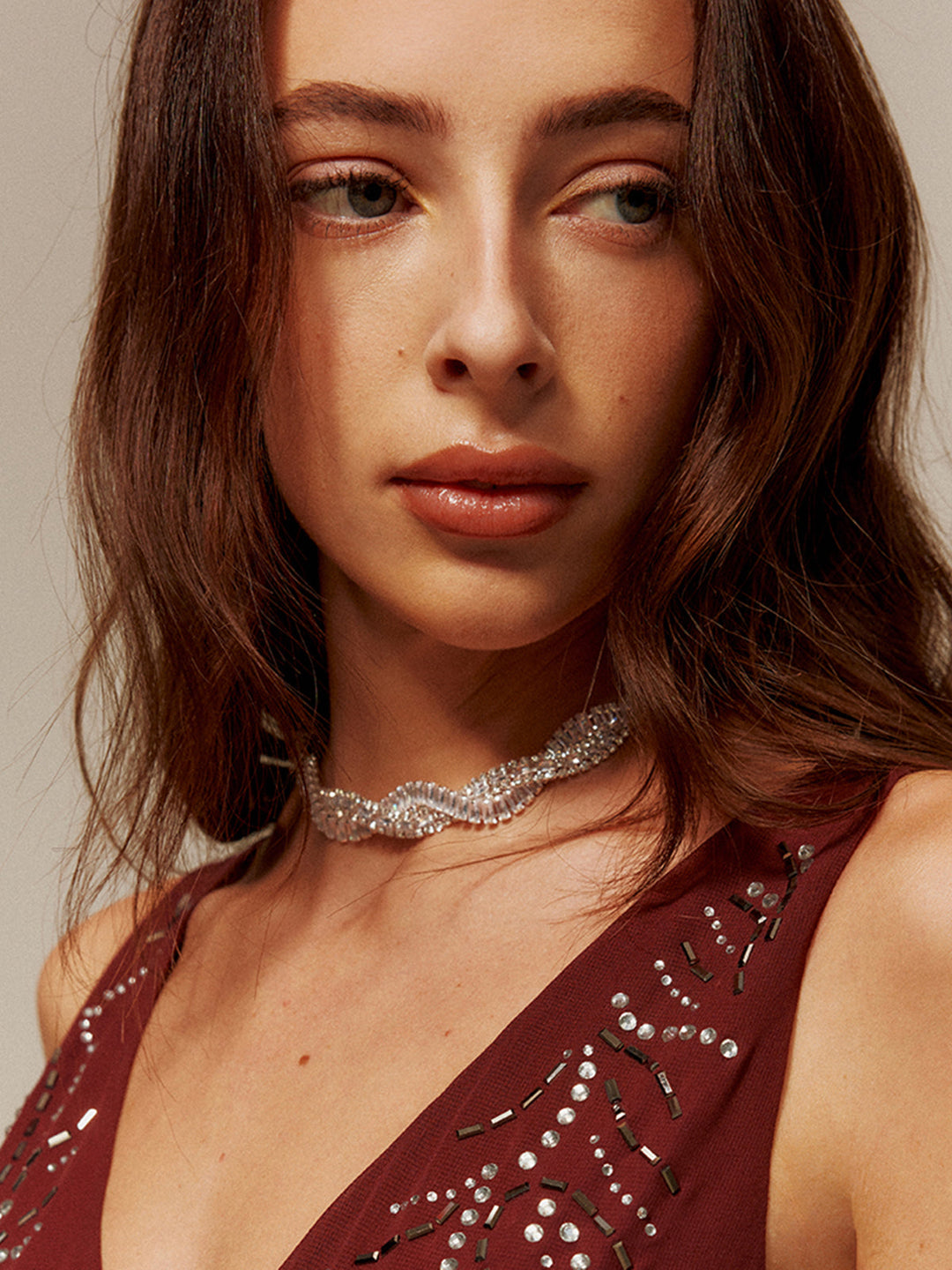 Willa | Twist Choker Halskette