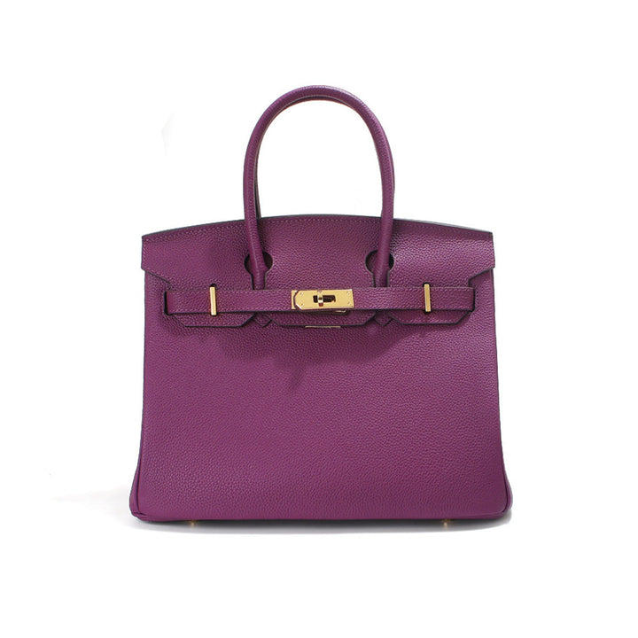 Birk Handtasche XL aus Narbenleder