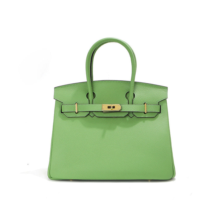 Birk-Handtasche aus Narbenleder