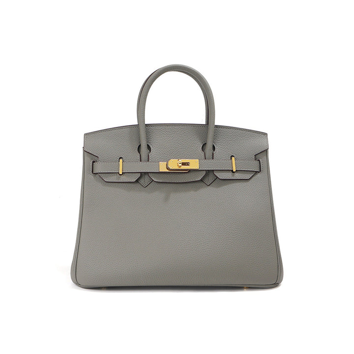 Birk-Handtasche aus Narbenleder