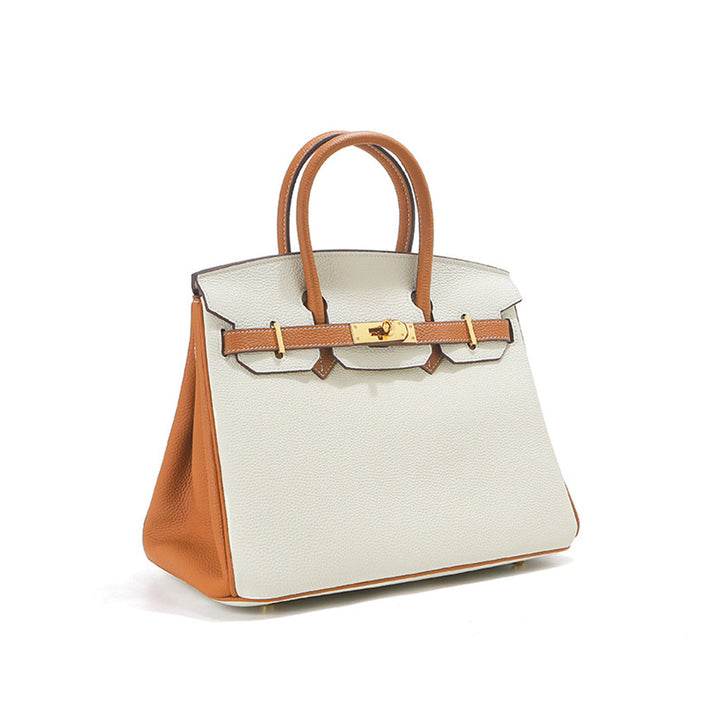 Birk Handtasche XL aus Narbenleder