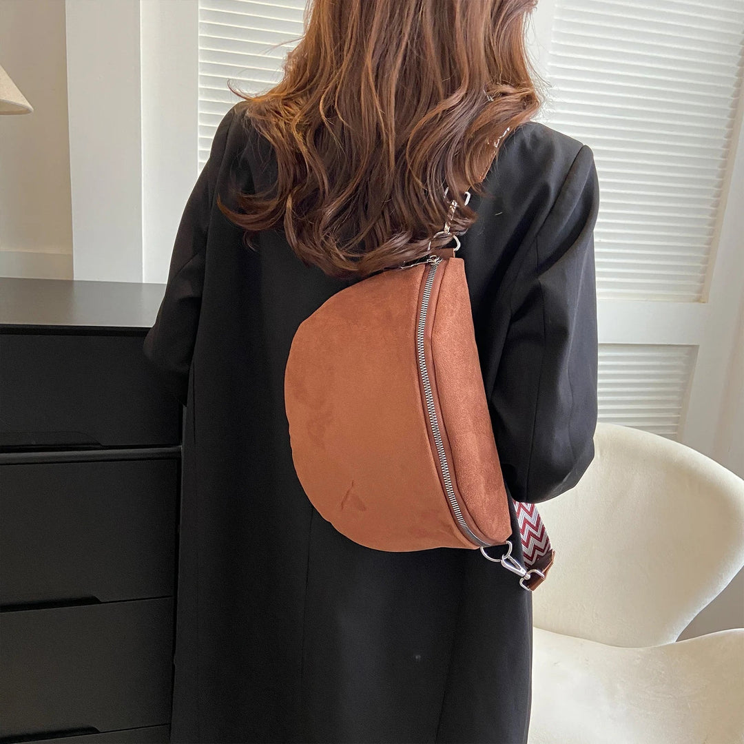 ELVIRA |  Stylische Umhängetasche aus Wildleder
