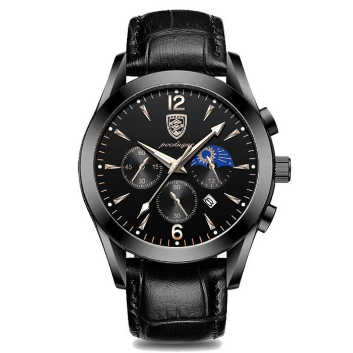 Moderne Herrenuhr im minimalistischen Design – Stilvoll & vielseitig tragbar