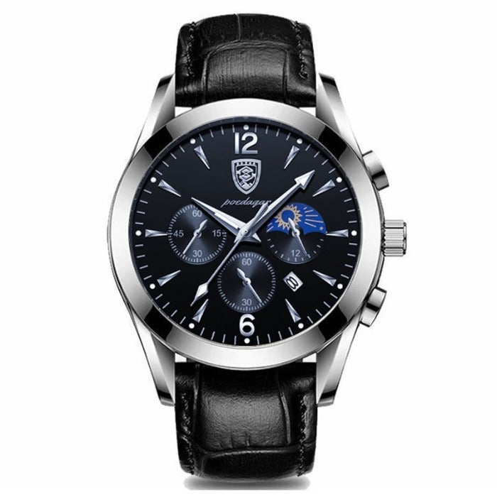 Moderne Herrenuhr im minimalistischen Design – Stilvoll & vielseitig tragbar
