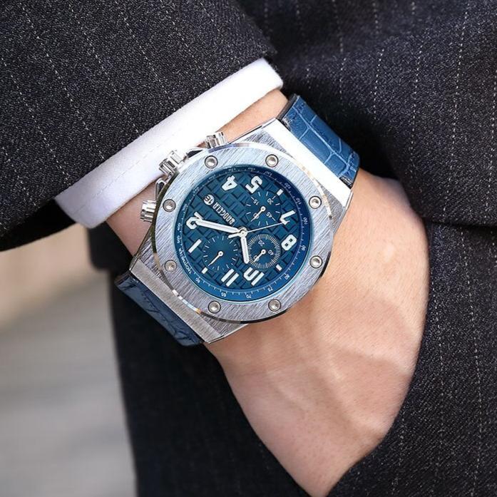 Lässige Chronographenuhr – Sportlich. Stylisch. Präzise.