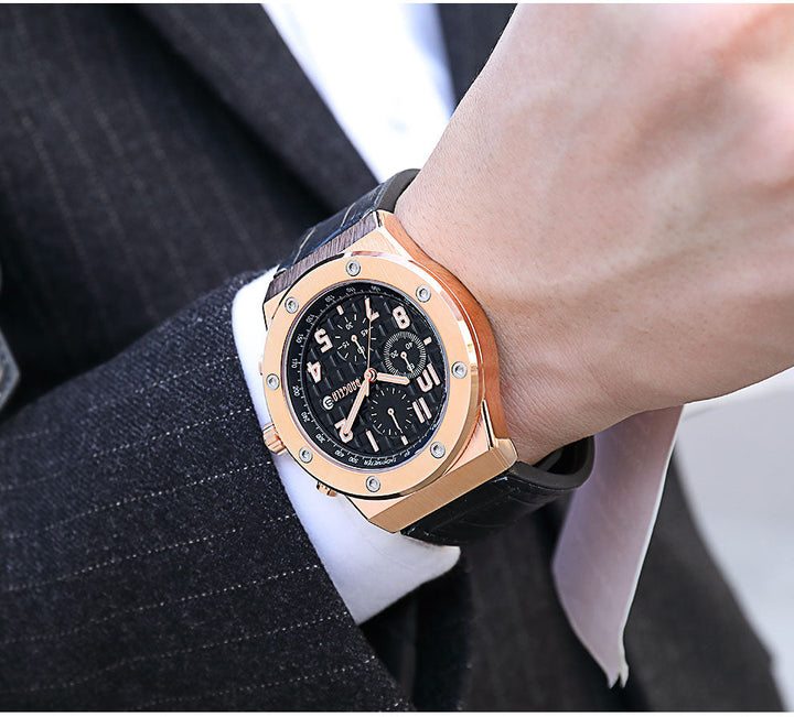 Lässige Chronographenuhr – Sportlich. Stylisch. Präzise.
