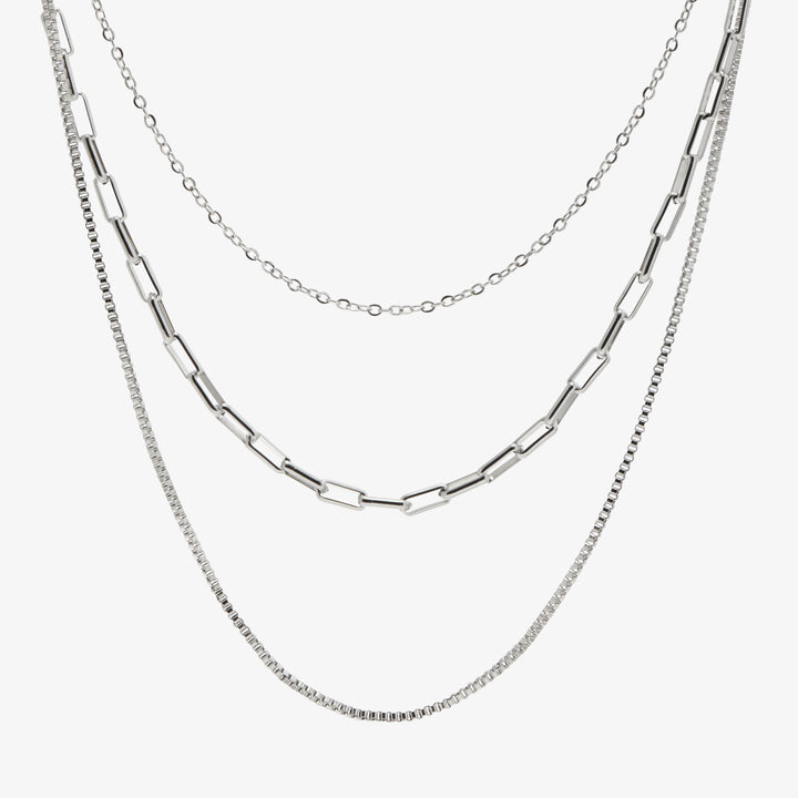 Dreilagige Choker-Halskette