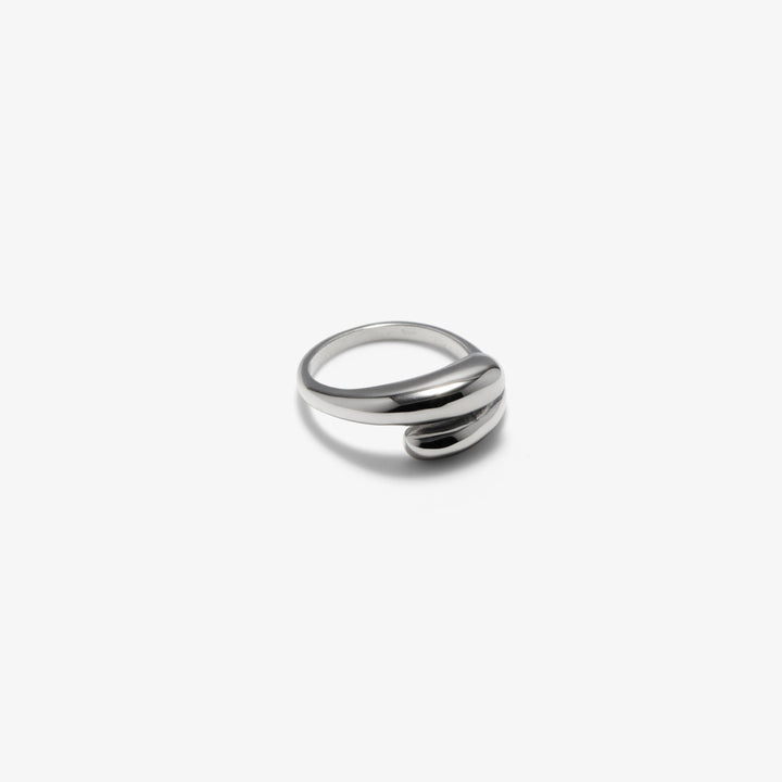 Minimalistischer Wassertropfen-Ring