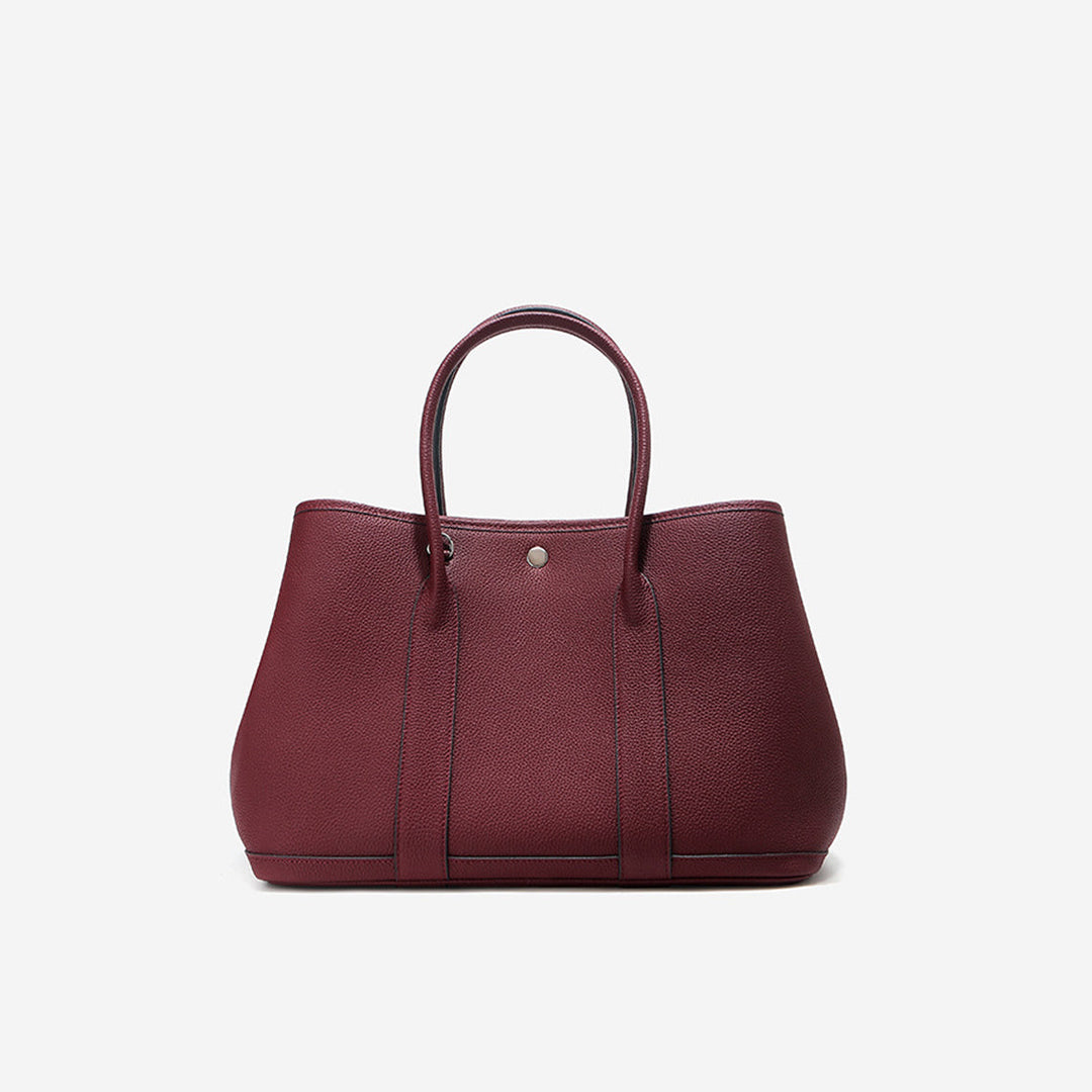 Garden-Handtasche aus Narbenleder