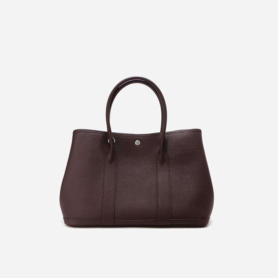 Garden-Handtasche aus Narbenleder