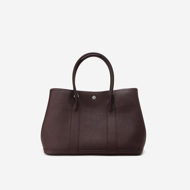 Garden-Handtasche aus Narbenleder