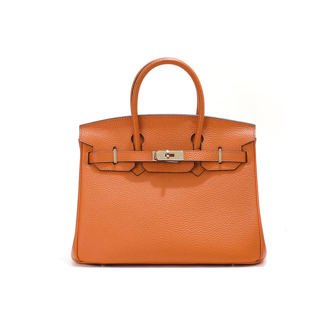 Birk Handtasche XL aus Narbenleder