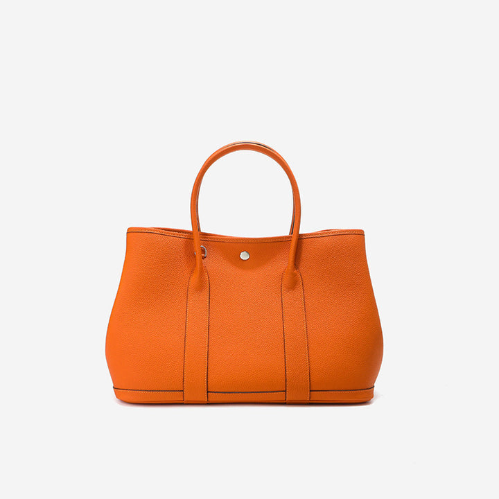 Garden-Handtasche aus Narbenleder