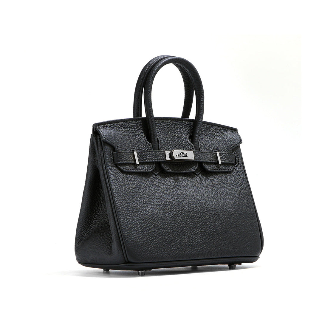 Birk-Handtasche aus Narbenleder