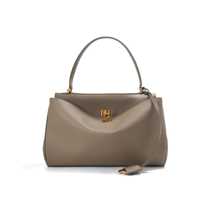 Rodeo Schultertasche aus Narbenleder für Damen