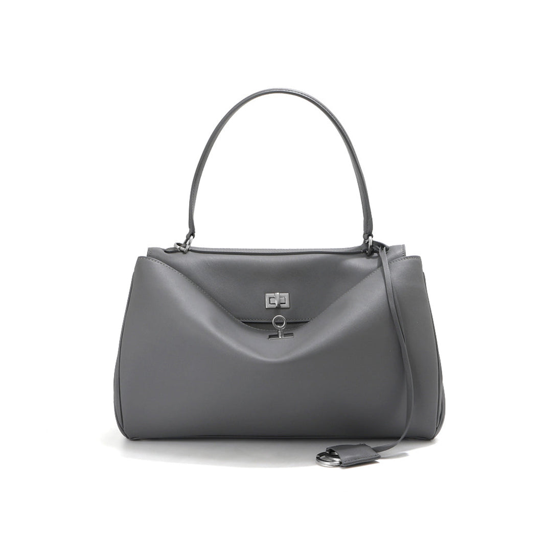 Rodeo Schultertasche aus Narbenleder für Damen