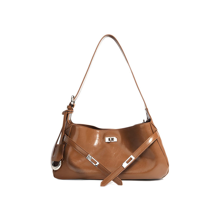Kelli Hobo-Tasche aus Lackleder mit verstellbarem Riemen