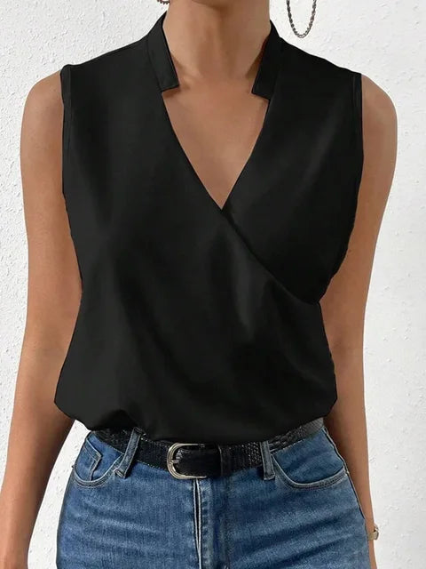Esmée | Elegante Wickelbluse – Für zeitlose Raffinesse und Stil