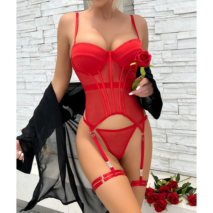Amber Französisch Dessous Set – Eleganz trifft auf Verführung