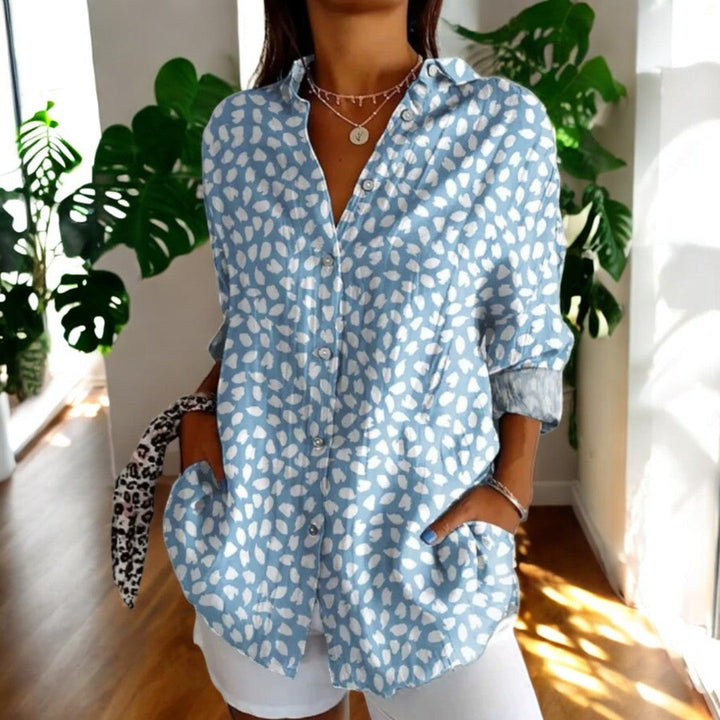 Brooke Blumenbluse – Für zeitlose Eleganz und floralen Charme