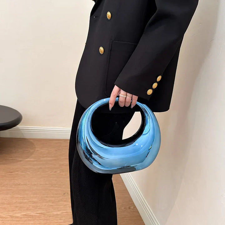 FIONA |  Elegante runde Clutch-Tasche